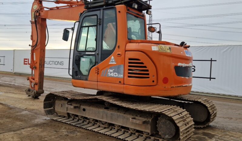 2016 Doosan DX140LCR-3 10 Ton+ Excavators For Auction: Leeds – 22nd, 23rd, 24th & 25th January 25 @ 8:00am full