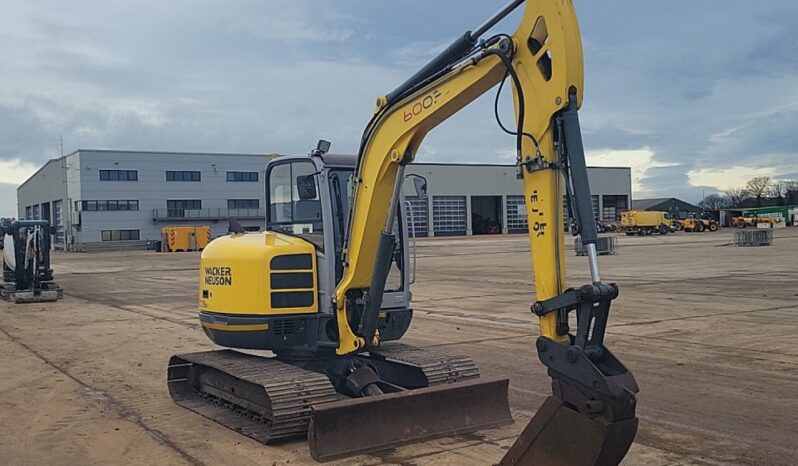 2014 Wacker Neuson 6003 6 Ton+ Excavators For Auction: Leeds – 22nd, 23rd, 24th & 25th January 25 @ 8:00am full