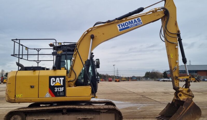 2018 CAT 313FLGC 10 Ton+ Excavators For Auction: Leeds – 22nd, 23rd, 24th & 25th January 25 @ 8:00am full