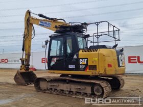 2018 CAT 313FLGC 10 Ton+ Excavators For Auction: Leeds – 22nd, 23rd, 24th & 25th January 25 @ 8:00am full