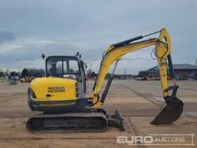 2014 Wacker Neuson 6003 6 Ton+ Excavators For Auction: Leeds – 22nd, 23rd, 24th & 25th January 25 @ 8:00am full