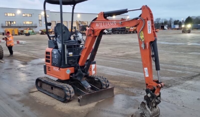 2018 Hitachi ZX19U-5A Mini Excavators For Auction: Leeds – 22nd, 23rd, 24th & 25th January 25 @ 8:00am full