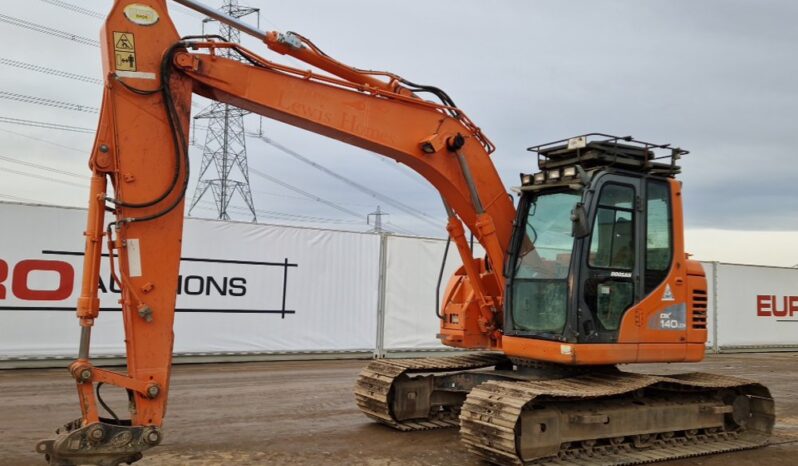 2016 Doosan DX140LCR-3 10 Ton+ Excavators For Auction: Leeds – 22nd, 23rd, 24th & 25th January 25 @ 8:00am