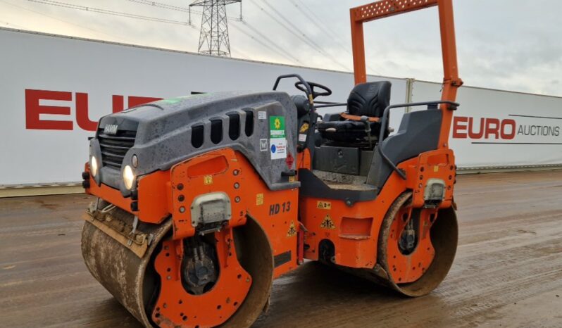 2016 Hamm HD13VV Rollers For Auction: Leeds – 22nd, 23rd, 24th & 25th January 25 @ 8:00am