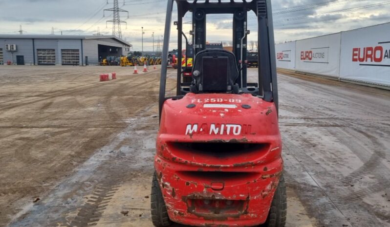 2018 Manitou MI25D Forklifts For Auction: Leeds – 22nd, 23rd, 24th & 25th January 25 @ 8:00am full