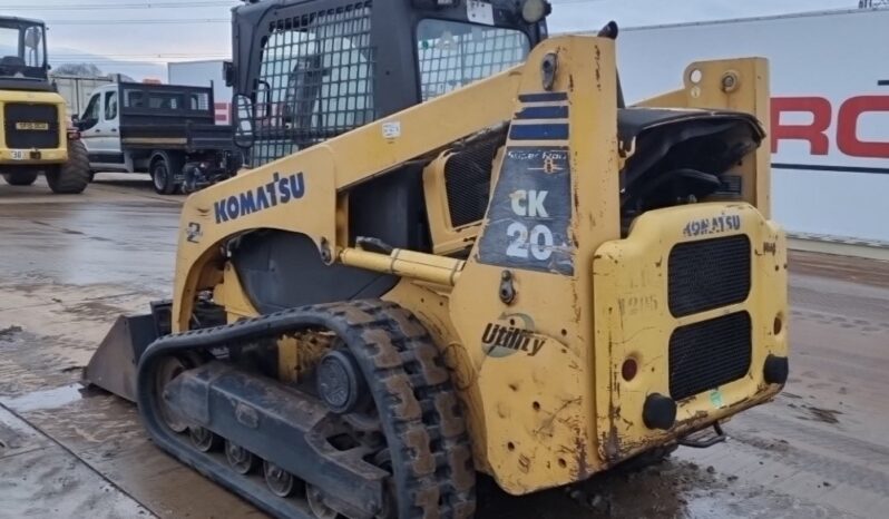 Komatsu CK20-1 Skidsteer Loaders For Auction: Leeds – 22nd, 23rd, 24th & 25th January 25 @ 8:00am full