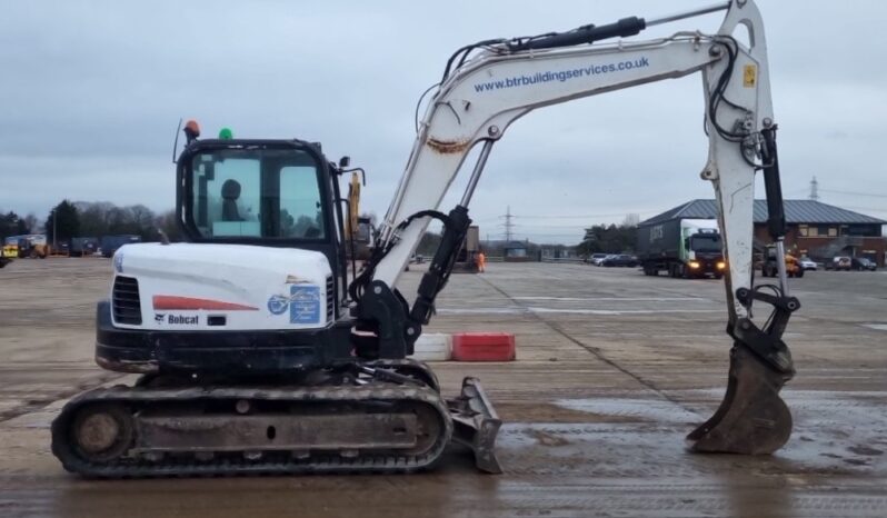 2019 Bobcat E85 6 Ton+ Excavators For Auction: Leeds – 22nd, 23rd, 24th & 25th January 25 @ 8:00am full