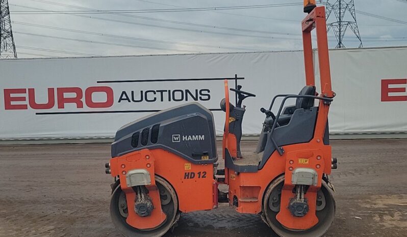 2021 Hamm HD12VV Rollers For Auction: Leeds – 22nd, 23rd, 24th & 25th January 25 @ 8:00am full