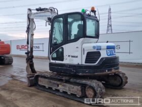 2019 Bobcat E85 6 Ton+ Excavators For Auction: Leeds – 22nd, 23rd, 24th & 25th January 25 @ 8:00am full