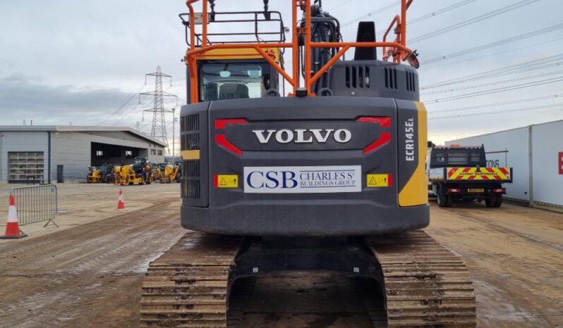 2023 Volvo ECR145EL 10 Ton+ Excavators For Auction: Leeds – 22nd, 23rd, 24th & 25th January 25 @ 8:00am full