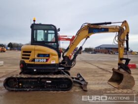 2022 Sany SY50U Mini Excavators For Auction: Leeds – 22nd, 23rd, 24th & 25th January 25 @ 8:00am full