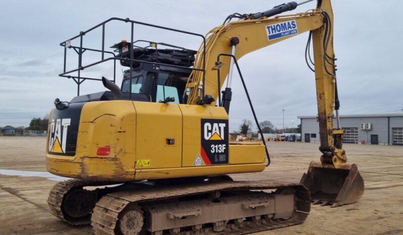 2018 CAT 313FLGC 10 Ton+ Excavators For Auction: Leeds – 22nd, 23rd, 24th & 25th January 25 @ 8:00am full