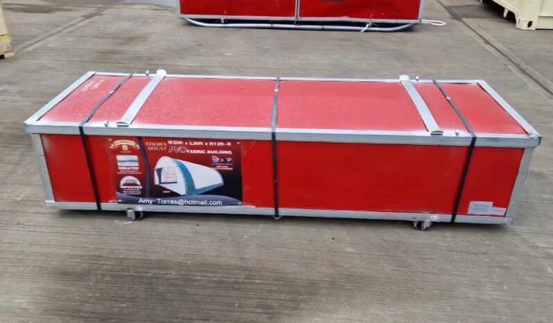 Unused Golden Mount 20x30x12′ PVC Dome Storage Shelter Modular Buildings For Auction: Leeds – 22nd, 23rd, 24th & 25th January 25 @ 8:00am full