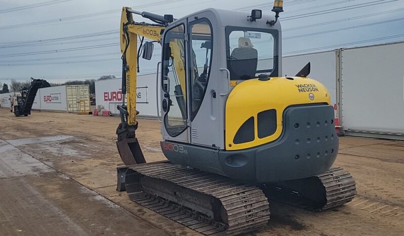 2014 Wacker Neuson 6003 6 Ton+ Excavators For Auction: Leeds – 22nd, 23rd, 24th & 25th January 25 @ 8:00am full