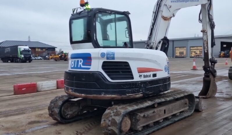 2019 Bobcat E85 6 Ton+ Excavators For Auction: Leeds – 22nd, 23rd, 24th & 25th January 25 @ 8:00am full