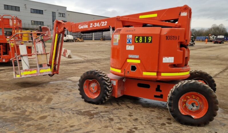 Genie Z34/22 Manlifts For Auction: Leeds – 22nd, 23rd, 24th & 25th January 25 @ 8:00am full