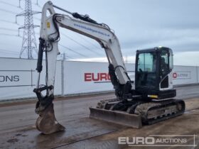 2019 Bobcat E85 6 Ton+ Excavators For Auction: Leeds – 22nd, 23rd, 24th & 25th January 25 @ 8:00am