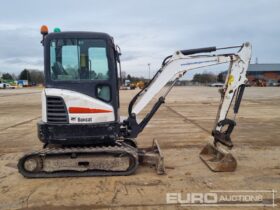 2018 Bobcat E26 EM Mini Excavators For Auction: Leeds – 22nd, 23rd, 24th & 25th January 25 @ 8:00am full