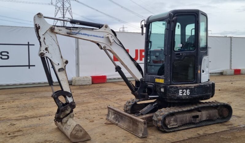 2018 Bobcat E26 EM Mini Excavators For Auction: Leeds – 22nd, 23rd, 24th & 25th January 25 @ 8:00am