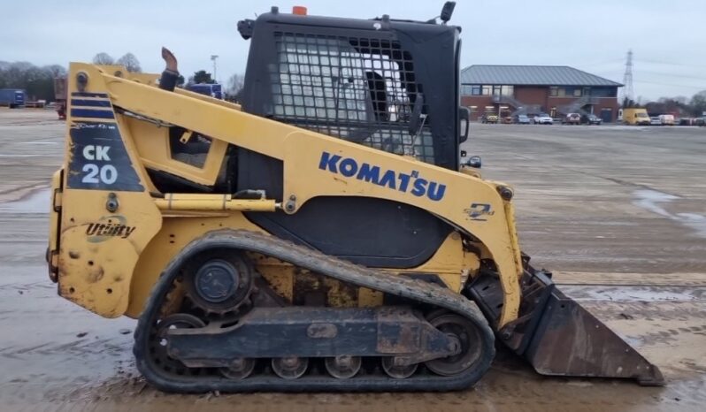 Komatsu CK20-1 Skidsteer Loaders For Auction: Leeds – 22nd, 23rd, 24th & 25th January 25 @ 8:00am full