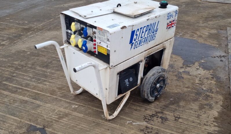 Stephill SE6000D4 Generators For Auction: Leeds – 22nd, 23rd, 24th & 25th January 25 @ 8:00am