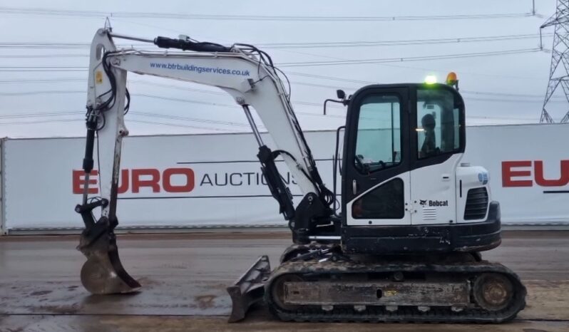 2019 Bobcat E85 6 Ton+ Excavators For Auction: Leeds – 22nd, 23rd, 24th & 25th January 25 @ 8:00am full