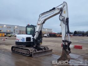 2019 Bobcat E85 6 Ton+ Excavators For Auction: Leeds – 22nd, 23rd, 24th & 25th January 25 @ 8:00am full