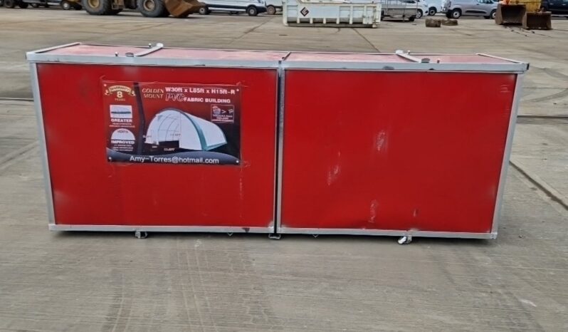 Unused Golden Mount 30x85x15′ PVC Dome Storage Shelter Modular Buildings For Auction: Leeds – 22nd, 23rd, 24th & 25th January 25 @ 8:00am full