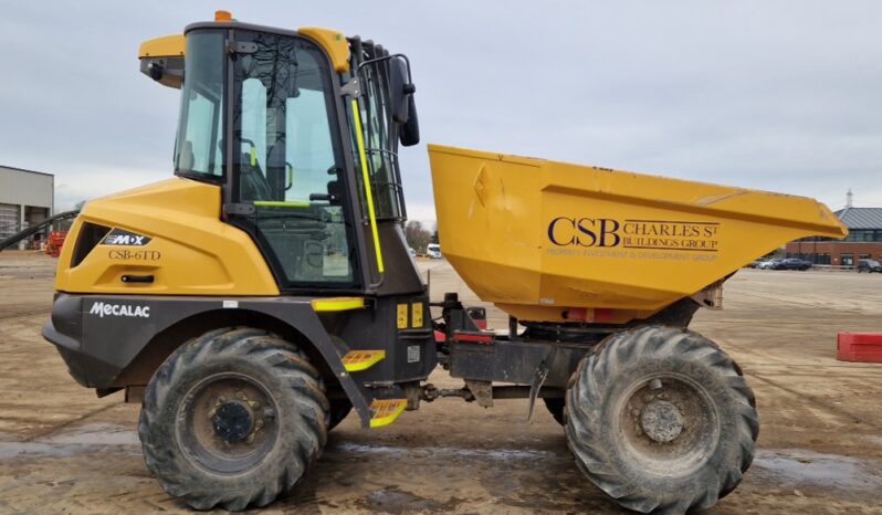 2023 Mecalac 6SMDX Site Dumpers For Auction: Leeds – 22nd, 23rd, 24th & 25th January 25 @ 8:00am full