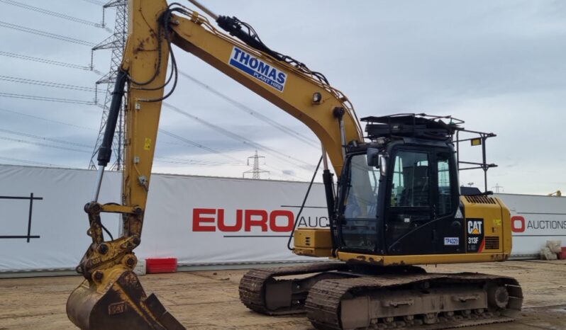 2018 CAT 313FLGC 10 Ton+ Excavators For Auction: Leeds – 22nd, 23rd, 24th & 25th January 25 @ 8:00am