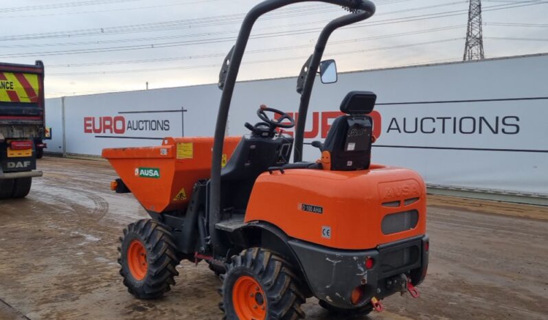 2019 Ausa D100 AHA Site Dumpers For Auction: Leeds – 22nd, 23rd, 24th & 25th January 25 @ 8:00am full