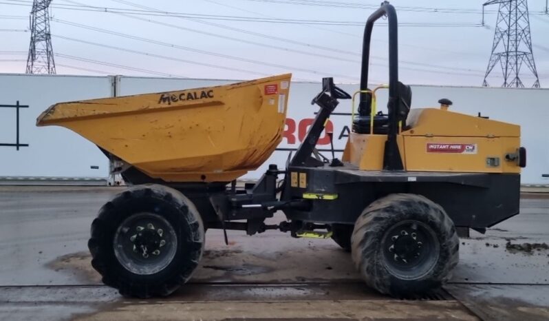 2018 Mecalac TA6S Site Dumpers For Auction: Leeds – 22nd, 23rd, 24th & 25th January 25 @ 8:00am full