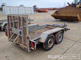 Indespension Twin Axle Plant Trailer, Ramp Plant Trailers For Auction: Leeds – 22nd, 23rd, 24th & 25th January 25 @ 8:00am full