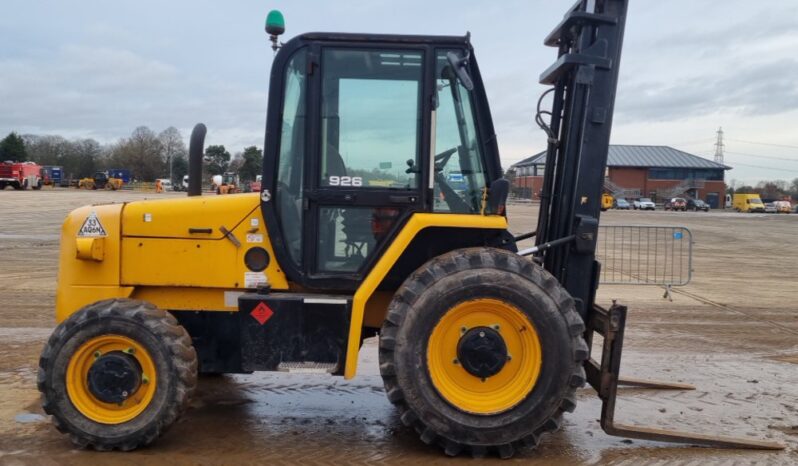 2017 JCB 926-2 Rough Terrain Forklifts For Auction: Leeds – 22nd, 23rd, 24th & 25th January 25 @ 8:00am full