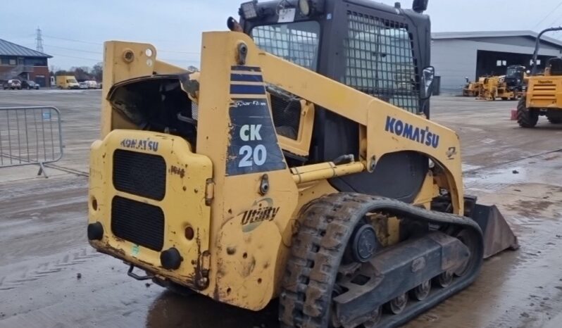 Komatsu CK20-1 Skidsteer Loaders For Auction: Leeds – 22nd, 23rd, 24th & 25th January 25 @ 8:00am full