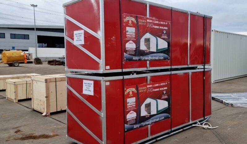 Unused Golden Mount 40x60x21′ PVC Dome Storage Shelter (2 Boxes) Modular Buildings For Auction: Leeds – 22nd, 23rd, 24th & 25th January 25 @ 8:00am