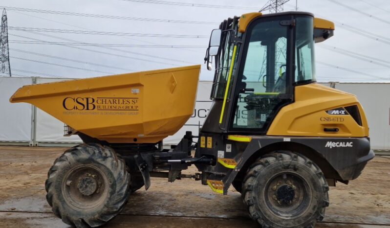 2023 Mecalac 6SMDX Site Dumpers For Auction: Leeds – 22nd, 23rd, 24th & 25th January 25 @ 8:00am full