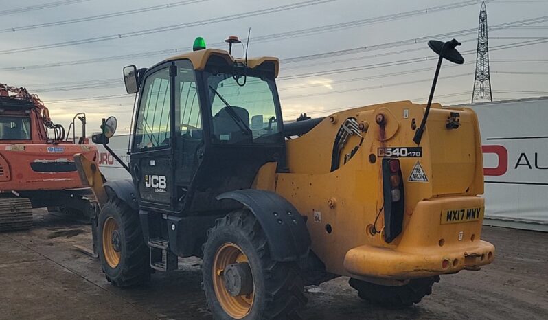 2017 JCB 540-170 Telehandlers For Auction: Leeds – 22nd, 23rd, 24th & 25th January 25 @ 8:00am full