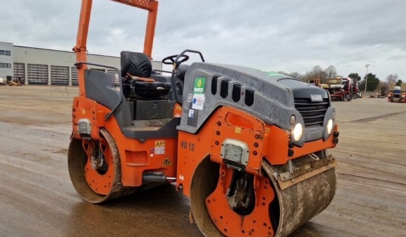 2016 Hamm HD13VV Rollers For Auction: Leeds – 22nd, 23rd, 24th & 25th January 25 @ 8:00am full