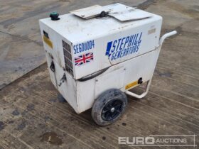 Stephill SE6000D4 Generators For Auction: Leeds – 22nd, 23rd, 24th & 25th January 25 @ 8:00am full