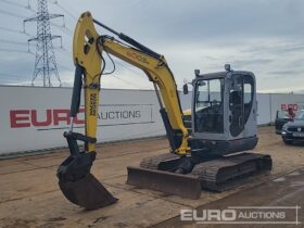 2014 Wacker Neuson 6003 6 Ton+ Excavators For Auction: Leeds – 22nd, 23rd, 24th & 25th January 25 @ 8:00am