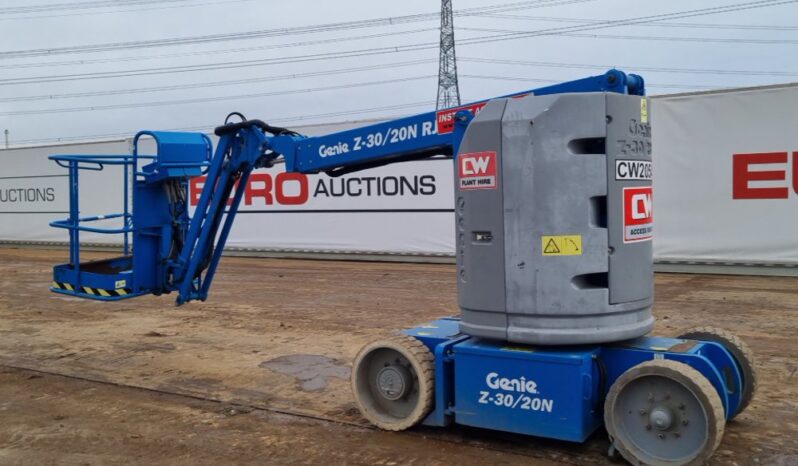 2017 Genie Z-30/20NRJ Manlifts For Auction: Leeds – 22nd, 23rd, 24th & 25th January 25 @ 8:00am full