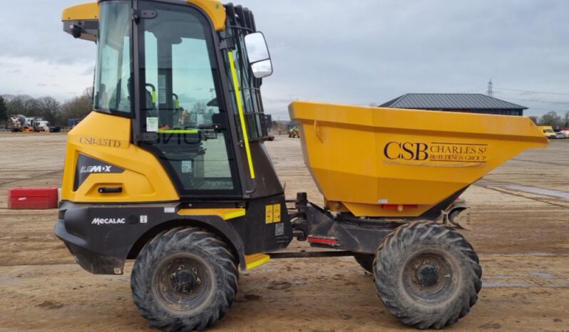 2023 Mecalac 3.5SMDX Site Dumpers For Auction: Leeds – 22nd, 23rd, 24th & 25th January 25 @ 8:00am full