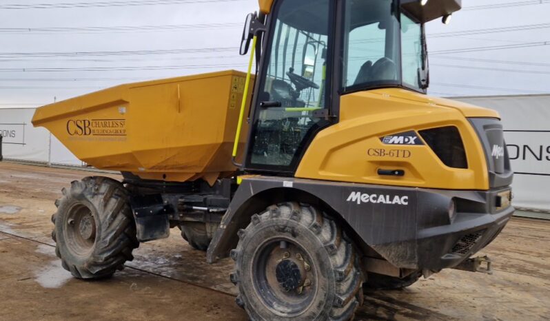 2023 Mecalac 6SMDX Site Dumpers For Auction: Leeds – 22nd, 23rd, 24th & 25th January 25 @ 8:00am full