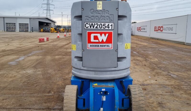 2017 Genie Z-30/20NRJ Manlifts For Auction: Leeds – 22nd, 23rd, 24th & 25th January 25 @ 8:00am full