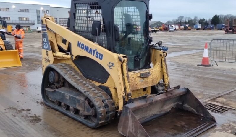 Komatsu CK20-1 Skidsteer Loaders For Auction: Leeds – 22nd, 23rd, 24th & 25th January 25 @ 8:00am full