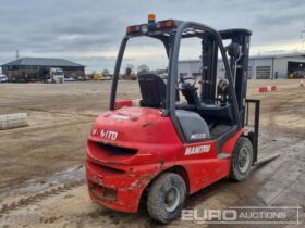 2018 Manitou MI25D Forklifts For Auction: Leeds – 22nd, 23rd, 24th & 25th January 25 @ 8:00am full