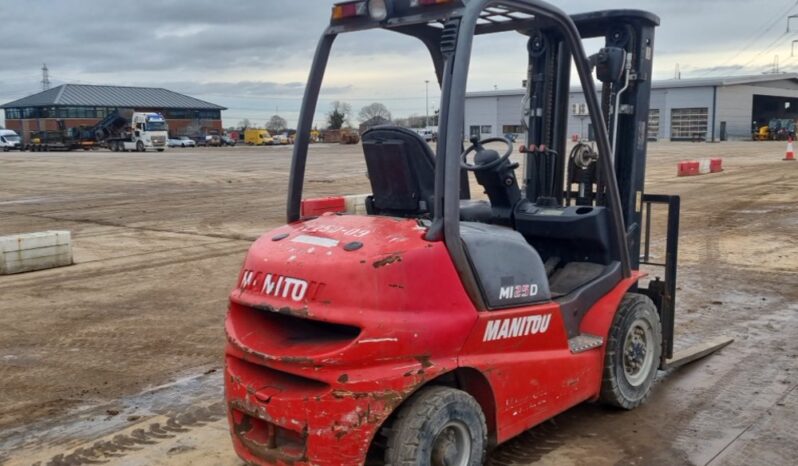 2018 Manitou MI25D Forklifts For Auction: Leeds – 22nd, 23rd, 24th & 25th January 25 @ 8:00am full