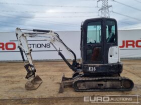 2018 Bobcat E26 EM Mini Excavators For Auction: Leeds – 22nd, 23rd, 24th & 25th January 25 @ 8:00am full