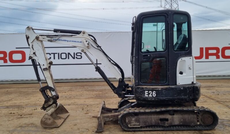 2018 Bobcat E26 EM Mini Excavators For Auction: Leeds – 22nd, 23rd, 24th & 25th January 25 @ 8:00am full